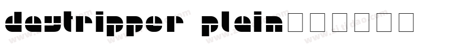 Daytripper Plain字体转换